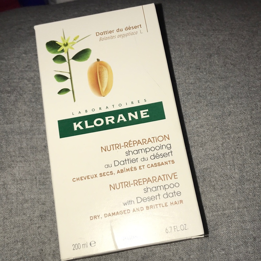 Never been used Klorane shampoo with Desert Date!